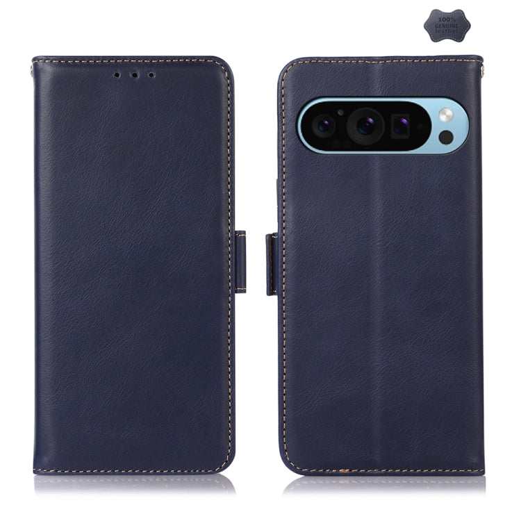 Crazy Horse Top Layer Cowhide Leather Phone Case, For Google Pixel 11 Pro XL, For Google Pixel 11 / 11 Pro, For Google Pixel 10a, For Google Pixel 9a, For Google Pixel 9 Pro, For Google Pixel 9