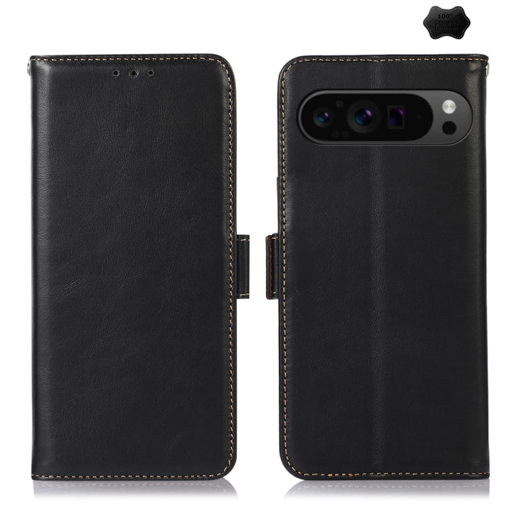 Crazy Horse Top Layer Cowhide Leather Phone Case, For Google Pixel 11 Pro XL, For Google Pixel 11 / 11 Pro, For Google Pixel 10a, For Google Pixel 9a, For Google Pixel 9 Pro, For Google Pixel 9