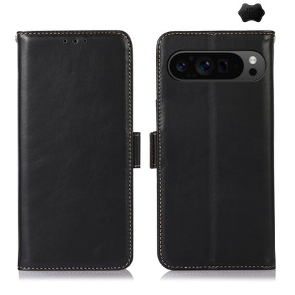 Crazy Horse Top Layer Cowhide Leather Phone Case, For Google Pixel 11 Pro XL, For Google Pixel 11 / 11 Pro, For Google Pixel 10a, For Google Pixel 9a, For Google Pixel 9 Pro, For Google Pixel 9