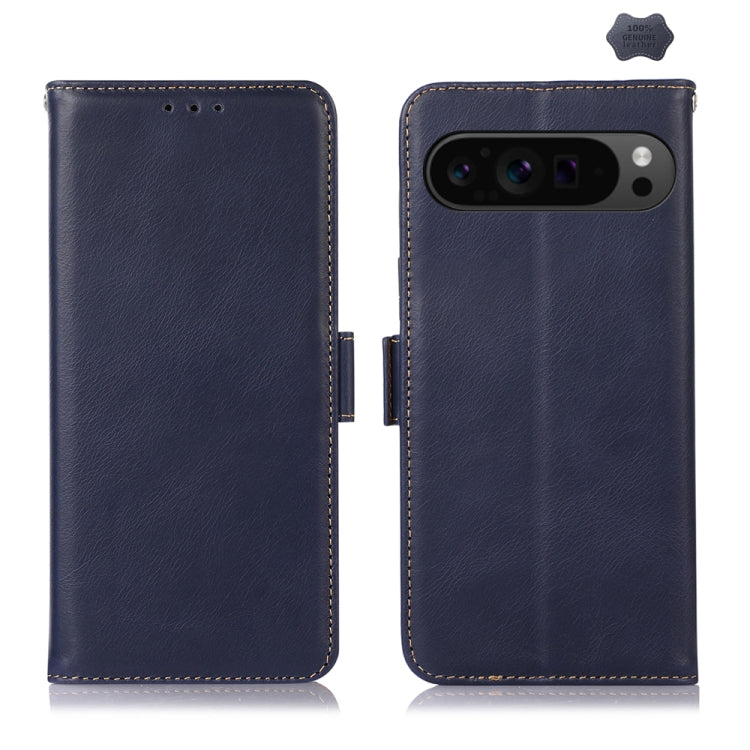 Crazy Horse Top Layer Cowhide Leather Phone Case, For Google Pixel 11 Pro XL, For Google Pixel 11 / 11 Pro, For Google Pixel 10a, For Google Pixel 9a, For Google Pixel 9 Pro, For Google Pixel 9