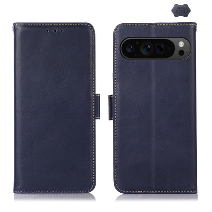 Crazy Horse Top Layer Cowhide Leather Phone Case, For Google Pixel 11 Pro XL, For Google Pixel 11 / 11 Pro, For Google Pixel 10a, For Google Pixel 9a, For Google Pixel 9 Pro, For Google Pixel 9