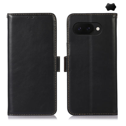 Crazy Horse Top Layer Cowhide Leather Phone Case, For Google Pixel 11 Pro XL, For Google Pixel 11 / 11 Pro, For Google Pixel 10a, For Google Pixel 9a, For Google Pixel 9 Pro, For Google Pixel 9