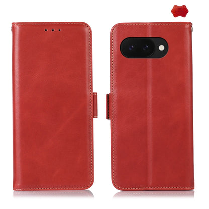 Crazy Horse Top Layer Cowhide Leather Phone Case, For Google Pixel 11 Pro XL, For Google Pixel 11 / 11 Pro, For Google Pixel 10a, For Google Pixel 9a, For Google Pixel 9 Pro, For Google Pixel 9