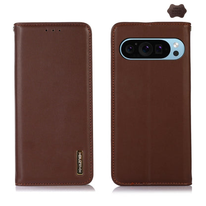 KHAZNEH Nappa Top Layer Cowhide Leather Phone Case, For Google Pixel 11 Pro XL, For Google Pixel 11 / 11 Pro, For Google Pixel 10a, For Google Pixel 10 Pro / 9 Pro, For Google Pixel 10 / 9, For Google Pixel 9a
