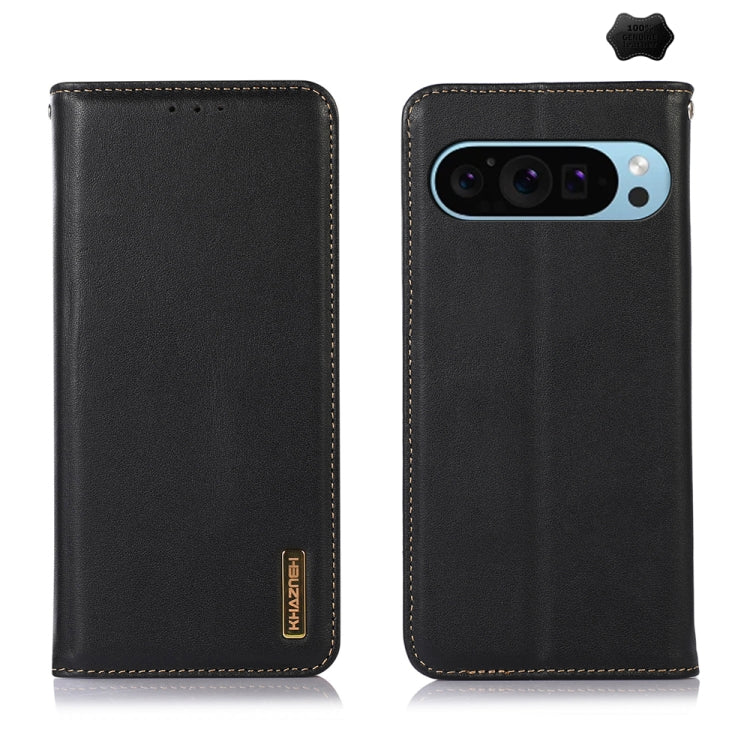 KHAZNEH Nappa Top Layer Cowhide Leather Phone Case, For Google Pixel 11 Pro XL, For Google Pixel 11 / 11 Pro, For Google Pixel 10a, For Google Pixel 10 Pro / 9 Pro, For Google Pixel 10 / 9, For Google Pixel 9a