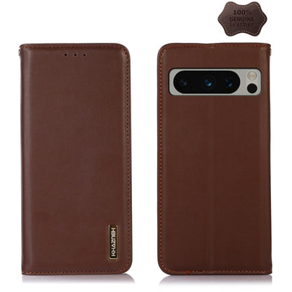 KHAZNEH Nappa Top Layer Cowhide Leather Phone Case, For Google Pixel 11 Pro XL, For Google Pixel 11 / 11 Pro, For Google Pixel 10a, For Google Pixel 10 Pro / 9 Pro, For Google Pixel 10 / 9, For Google Pixel 9a