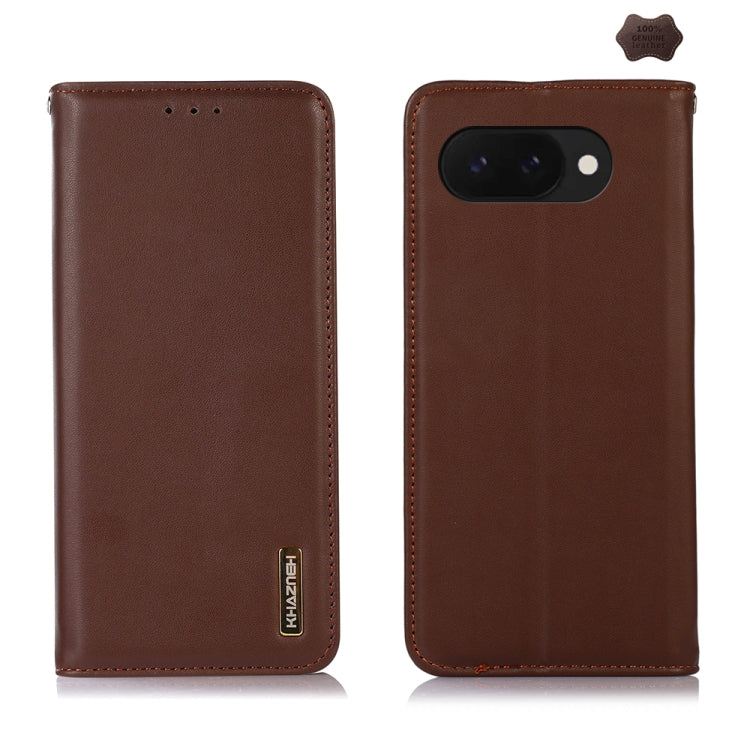 KHAZNEH Nappa Top Layer Cowhide Leather Phone Case, For Google Pixel 11 Pro XL, For Google Pixel 11 / 11 Pro, For Google Pixel 10a, For Google Pixel 10 Pro / 9 Pro, For Google Pixel 10 / 9, For Google Pixel 9a