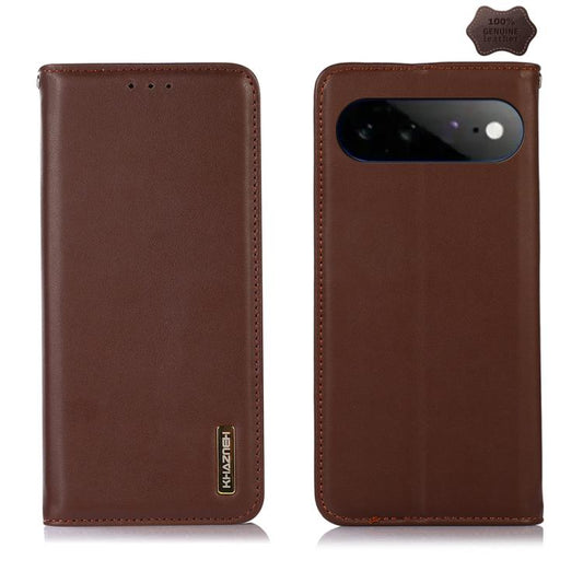KHAZNEH Nappa Top Layer Cowhide Leather Phone Case, For Google Pixel 11 Pro XL, For Google Pixel 11 / 11 Pro, For Google Pixel 10a, For Google Pixel 10 Pro / 9 Pro, For Google Pixel 10 / 9, For Google Pixel 9a