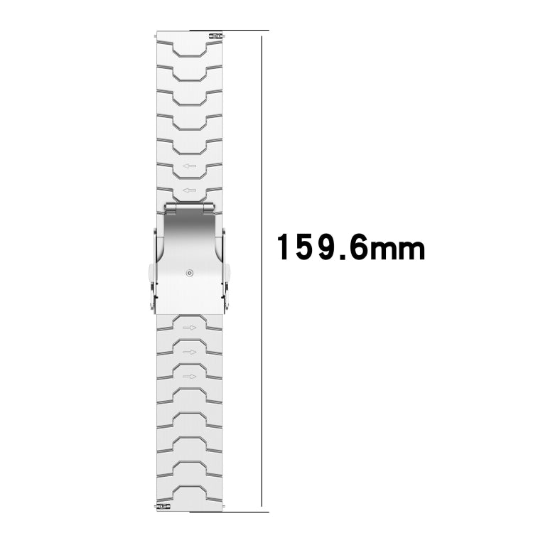 Titanium Metal Watch Band, 22mm