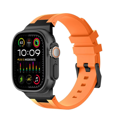 Loners Liquid Silicone Watch Band, For Apple Watch SE 2023 44mm, For Apple Watch Ultra 2 49mm, For Apple Watch Series 9 45mm, For Apple Watch Ultra 49mm, For Apple Watch Series 8 45mm, For Apple Watch SE 2022 44mm