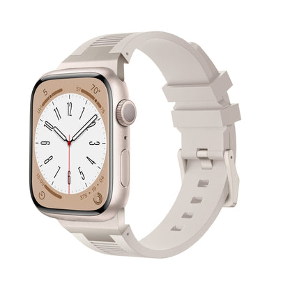 Loners Liquid Silicone Watch Band, For Apple Watch SE 2023 44mm, For Apple Watch Ultra 2 49mm, For Apple Watch Series 9 45mm, For Apple Watch Ultra 49mm, For Apple Watch Series 8 45mm, For Apple Watch SE 2022 44mm