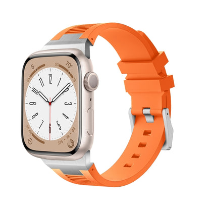 Loners Liquid Silicone Watch Band, For Apple Watch SE 2023 44mm, For Apple Watch Ultra 2 49mm, For Apple Watch Series 9 45mm, For Apple Watch Ultra 49mm, For Apple Watch Series 8 45mm, For Apple Watch SE 2022 44mm