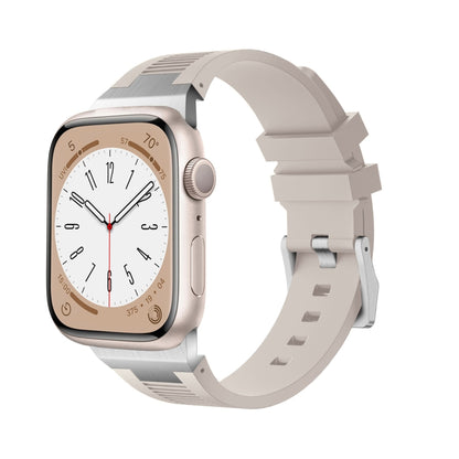 Loners Liquid Silicone Watch Band, For Apple Watch SE 2023 44mm, For Apple Watch Ultra 2 49mm, For Apple Watch Series 9 45mm, For Apple Watch Ultra 49mm, For Apple Watch Series 8 45mm, For Apple Watch SE 2022 44mm