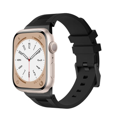 Loners Liquid Silicone Watch Band, For Apple Watch SE 2023 44mm, For Apple Watch Ultra 2 49mm, For Apple Watch Series 9 45mm, For Apple Watch Ultra 49mm, For Apple Watch Series 8 45mm, For Apple Watch SE 2022 44mm