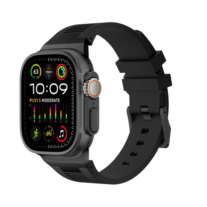 Loners Liquid Silicone Watch Band, For Apple Watch SE 2023 44mm, For Apple Watch Ultra 2 49mm, For Apple Watch Series 9 45mm, For Apple Watch Ultra 49mm, For Apple Watch Series 8 45mm, For Apple Watch SE 2022 44mm