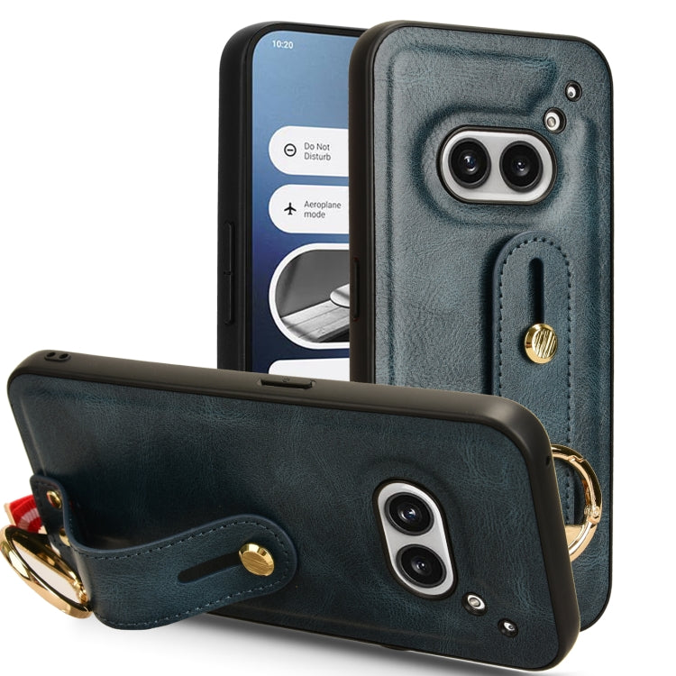 Wristband Leather Back Phone Case, For Nothing Phone 3a Lite, For Nothing CMF Phone 1, For Nothing Phone 2a