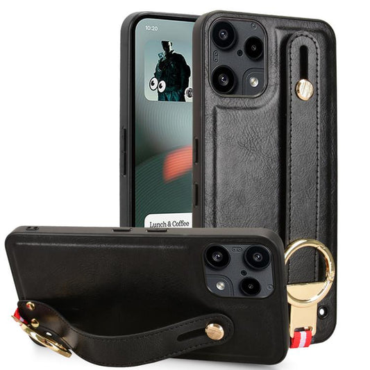 Wristband Leather Back Phone Case, For Nothing Phone 3a Lite, For Nothing CMF Phone 1, For Nothing Phone 2a