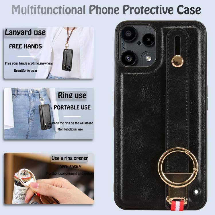 Wristband Leather Back Phone Case, For Nothing Phone 3a Lite, For Nothing CMF Phone 1, For Nothing Phone 2a