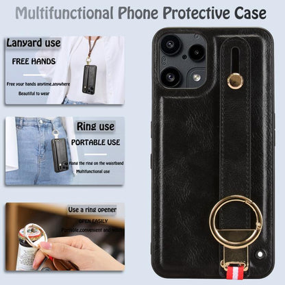 Wristband Leather Back Phone Case, For Nothing Phone 3a Lite, For Nothing CMF Phone 1, For Nothing Phone 2a
