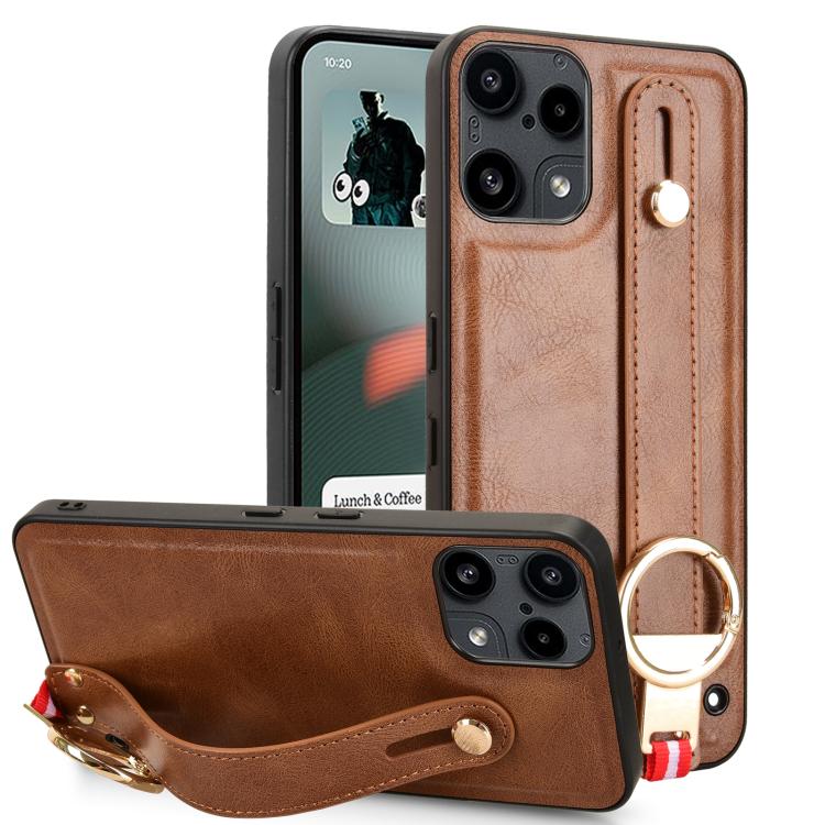 Wristband Leather Back Phone Case, For Nothing Phone 3a Lite, For Nothing CMF Phone 1, For Nothing Phone 2a
