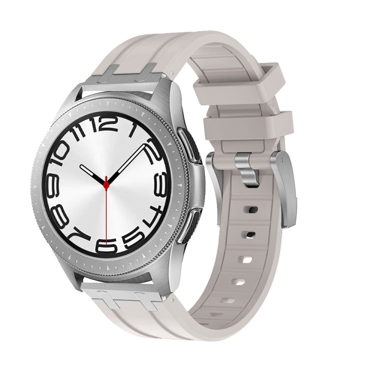 Flat Head Silicone Watch Band, 20mm, 22mm