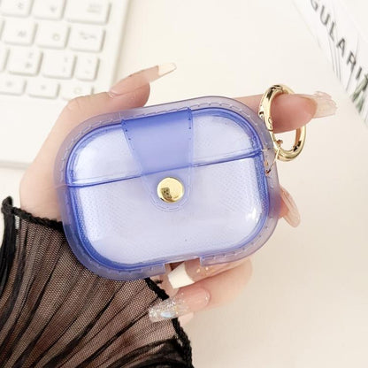 Magnetic Clear Armor TPU TWS Earphone Cover