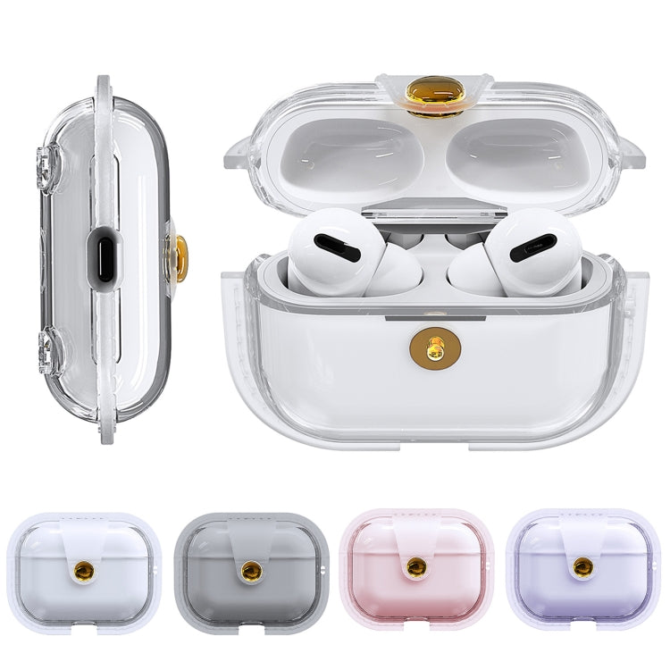 Magnetic Clear Armor TPU TWS Earphone Cover, For AirPods Pro 3, For AirPods Pro 2, For AirPods 3, For AirPods Pro 1, For AirPods 1 / 2
