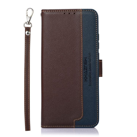 KHAZNEH Litchi Texture Leather RFID Phone Case, For Google Pixel 11 Pro XL, For Google Pixel 11 / 11 Pro, For Google Pixel 10a, For Google Pixel 10 Pro / 9 Pro, For Google Pixel 10 / 9, For Google Pixel 9a