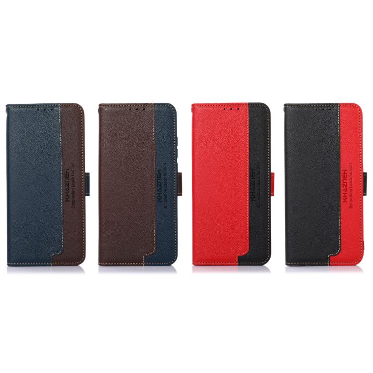 KHAZNEH Litchi Texture Leather RFID Phone Case, For Google Pixel 11 Pro XL, For Google Pixel 11 / 11 Pro, For Google Pixel 10a, For Google Pixel 10 Pro / 9 Pro, For Google Pixel 10 / 9, For Google Pixel 9a