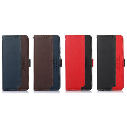 KHAZNEH Litchi Texture Leather RFID Phone Case, For Google Pixel 11 Pro XL, For Google Pixel 11 / 11 Pro, For Google Pixel 10a, For Google Pixel 10 Pro / 9 Pro, For Google Pixel 10 / 9, For Google Pixel 9a