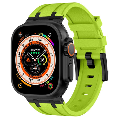 Stone Grain Liquid Silicone Watch Band, For Apple Watch SE 2023 44mm, For Apple Watch Ultra 2 49mm, For Apple Watch Series 9 45mm, For Apple Watch Ultra 49mm, For Apple Watch Series 8 45mm, For Apple Watch SE 2022 44mm, For Apple Watch Series 7 45mm   ...