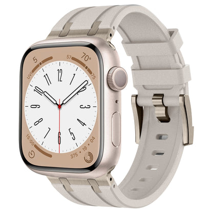 Stone Grain Liquid Silicone Watch Band, For Apple Watch SE 2023 44mm, For Apple Watch Ultra 2 49mm, For Apple Watch Series 9 45mm, For Apple Watch Ultra 49mm, For Apple Watch Series 8 45mm, For Apple Watch SE 2022 44mm, For Apple Watch Series 7 45mm   ...