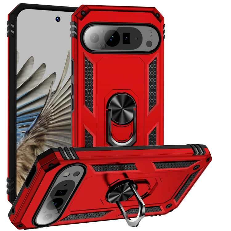 Shockproof TPU + PC Phone Case with Holder, For Google Pixel 11 Pro XL, For Google Pixel 11 / Pixel 11 Pro, For Google Pixel 10a, For Google Pixel 10 Pro XL, For Google Pixel 10 Pro, For Google Pixel 10, For Google Pixel 9a, For Google Pixel 9 Pro XL  ...
