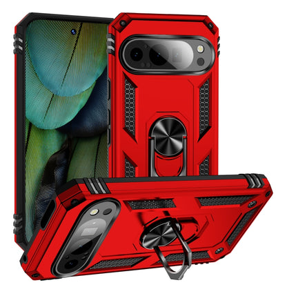 Shockproof TPU + PC Phone Case with Holder, For Google Pixel 11 Pro XL, For Google Pixel 11 / Pixel 11 Pro, For Google Pixel 10a, For Google Pixel 10 Pro XL, For Google Pixel 10 Pro, For Google Pixel 10, For Google Pixel 9a, For Google Pixel 9 Pro XL  ...