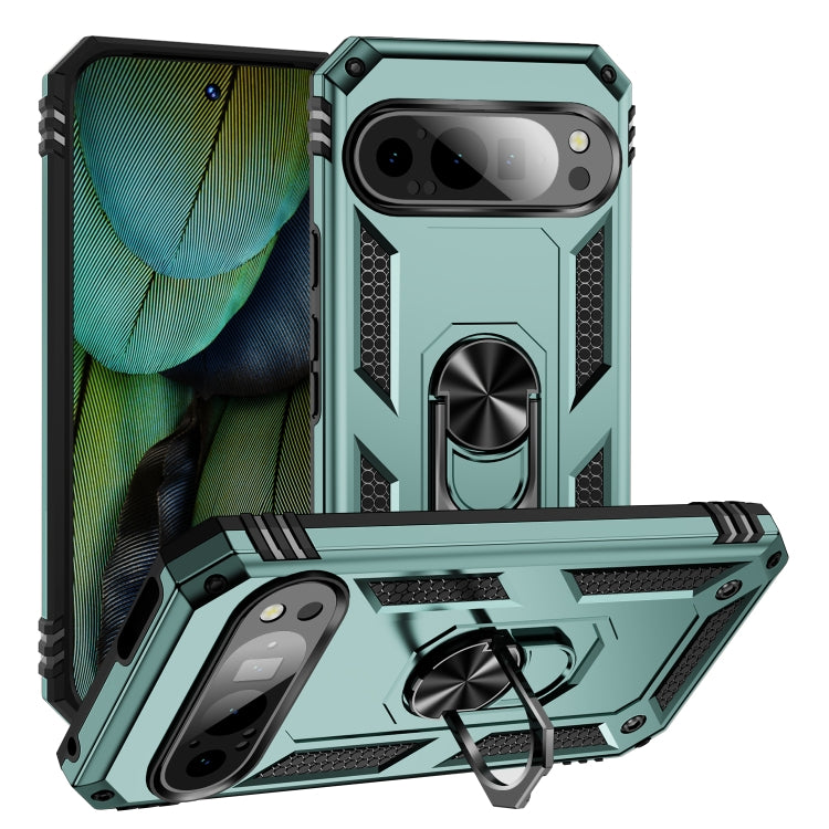 Shockproof TPU + PC Phone Case with Holder, For Google Pixel 11 Pro XL, For Google Pixel 11 / Pixel 11 Pro, For Google Pixel 10a, For Google Pixel 10 Pro XL, For Google Pixel 10 Pro, For Google Pixel 10, For Google Pixel 9a, For Google Pixel 9 Pro XL  ...