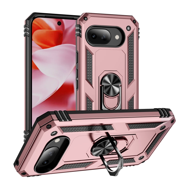 Shockproof TPU + PC Phone Case with Holder, For Google Pixel 11 Pro XL, For Google Pixel 11 / Pixel 11 Pro, For Google Pixel 10a, For Google Pixel 10 Pro XL, For Google Pixel 10 Pro, For Google Pixel 10, For Google Pixel 9a, For Google Pixel 9 Pro XL  ...