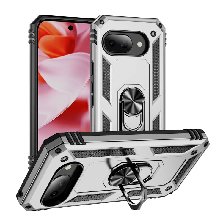 Shockproof TPU + PC Phone Case with Holder, For Google Pixel 11 Pro XL, For Google Pixel 11 / Pixel 11 Pro, For Google Pixel 10a, For Google Pixel 10 Pro XL, For Google Pixel 10 Pro, For Google Pixel 10, For Google Pixel 9a, For Google Pixel 9 Pro XL  ...