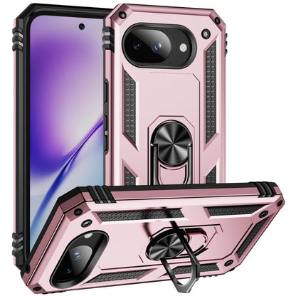 Shockproof TPU + PC Phone Case with Holder, For Google Pixel 11 Pro XL, For Google Pixel 11 / Pixel 11 Pro, For Google Pixel 10a, For Google Pixel 10 Pro XL, For Google Pixel 10 Pro, For Google Pixel 10, For Google Pixel 9a, For Google Pixel 9 Pro XL  ...