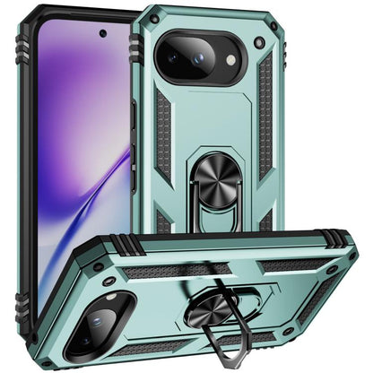 Shockproof TPU + PC Phone Case with Holder, For Google Pixel 11 Pro XL, For Google Pixel 11 / Pixel 11 Pro, For Google Pixel 10a, For Google Pixel 10 Pro XL, For Google Pixel 10 Pro, For Google Pixel 10, For Google Pixel 9a, For Google Pixel 9 Pro XL  ...