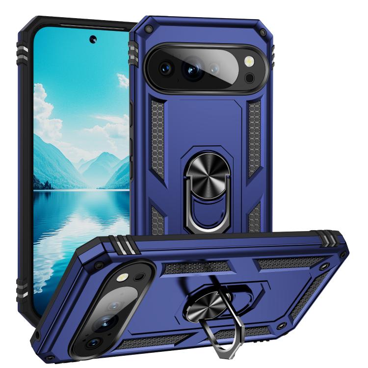 Shockproof TPU + PC Phone Case with Holder, For Google Pixel 11 Pro XL, For Google Pixel 11 / Pixel 11 Pro, For Google Pixel 10a, For Google Pixel 10 Pro XL, For Google Pixel 10 Pro, For Google Pixel 10, For Google Pixel 9a, For Google Pixel 9 Pro XL  ...