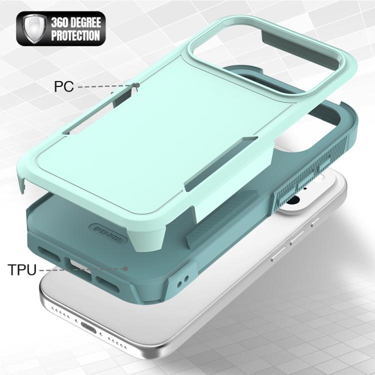 2 in 1 PC + TPU Phone Case, For iPhone 18 Pro / 17 Pro, For iPhone 18 Pro Max / 17 Pro Max, For iPhone 17e / 16e, For iPhone 17, For iPhone Air, For iPhone 16 Pro Max, For iPhone 16 Pro, For iPhone 16 Plus, For iPhone 16, For iPhone 15 Pro Max         ...
