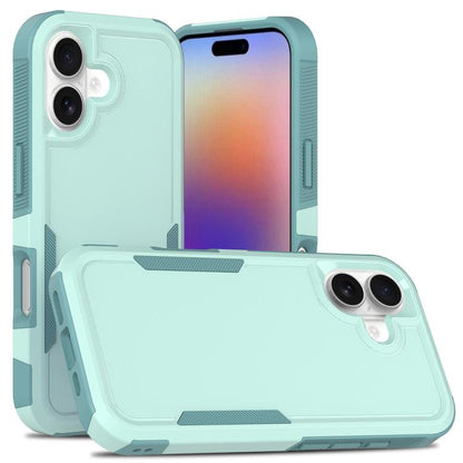 2 in 1 PC + TPU Phone Case, For iPhone 18 Pro / 17 Pro, For iPhone 18 Pro Max / 17 Pro Max, For iPhone 17e / 16e, For iPhone 17, For iPhone Air, For iPhone 16 Pro Max, For iPhone 16 Pro, For iPhone 16 Plus, For iPhone 16, For iPhone 15 Pro Max         ...