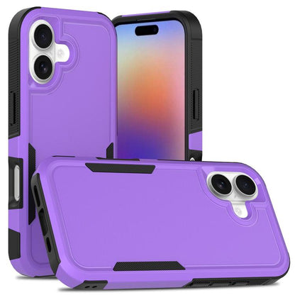2 in 1 PC + TPU Phone Case, For iPhone 18 Pro / 17 Pro, For iPhone 18 Pro Max / 17 Pro Max, For iPhone 17e / 16e, For iPhone 17, For iPhone Air, For iPhone 16 Pro Max, For iPhone 16 Pro, For iPhone 16 Plus, For iPhone 16, For iPhone 15 Pro Max         ...