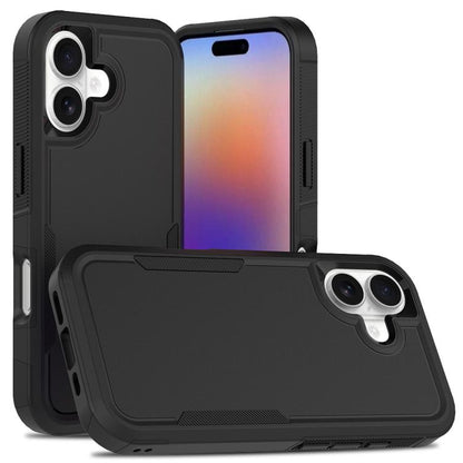 2 in 1 PC + TPU Phone Case, For iPhone 18 Pro / 17 Pro, For iPhone 18 Pro Max / 17 Pro Max, For iPhone 17e / 16e, For iPhone 17, For iPhone Air, For iPhone 16 Pro Max, For iPhone 16 Pro, For iPhone 16 Plus, For iPhone 16, For iPhone 15 Pro Max         ...