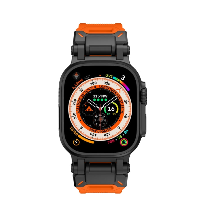 Explorer TPU Watch Band, For Apple Watch Series 5 44mm, For Apple Watch Series 4 44mm, For Apple Watch Series 3 42mm, For Apple Watch Series 2 42mm, For Apple Watch 42mm