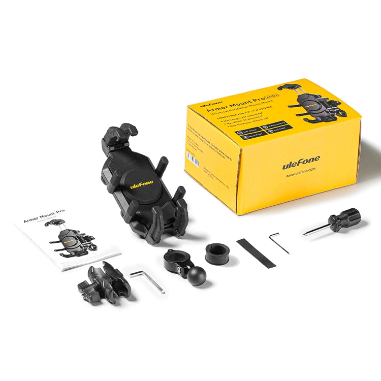 Support de téléphone universel pour guidon de vélo Ulefone Armor Mount Pro AM02, AM02