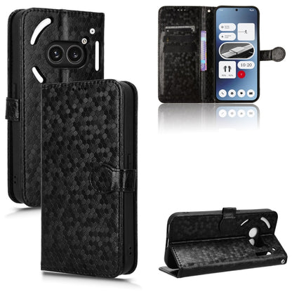 Honeycomb Dot Texture Leather Phone Case, For Nothing Phone 4a Pro, For Nothing Phone 4a, For Nothing Phone 3a Lite, For Nothing Phone 3, For Nothing Phone 3a, For Nothing Phone 3a Pro, For Nothing CMF Phone 1, For Nothing Phone 2a