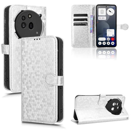 Honeycomb Dot Texture Leather Phone Case, For Nothing Phone 4a Pro, For Nothing Phone 4a, For Nothing Phone 3a Lite, For Nothing Phone 3, For Nothing Phone 3a, For Nothing Phone 3a Pro, For Nothing CMF Phone 1, For Nothing Phone 2a