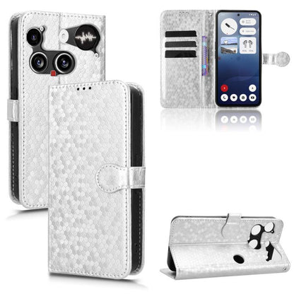 Honeycomb Dot Texture Leather Phone Case, For Nothing Phone 4a Pro, For Nothing Phone 4a, For Nothing Phone 3a Lite, For Nothing Phone 3, For Nothing Phone 3a, For Nothing Phone 3a Pro, For Nothing CMF Phone 1, For Nothing Phone 2a