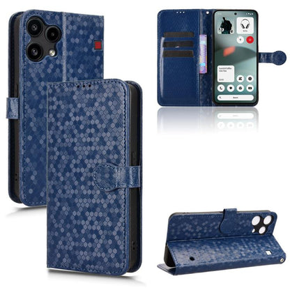 Honeycomb Dot Texture Leather Phone Case, For Nothing Phone 4a Pro, For Nothing Phone 4a, For Nothing Phone 3a Lite, For Nothing Phone 3, For Nothing Phone 3a, For Nothing Phone 3a Pro, For Nothing CMF Phone 1, For Nothing Phone 2a